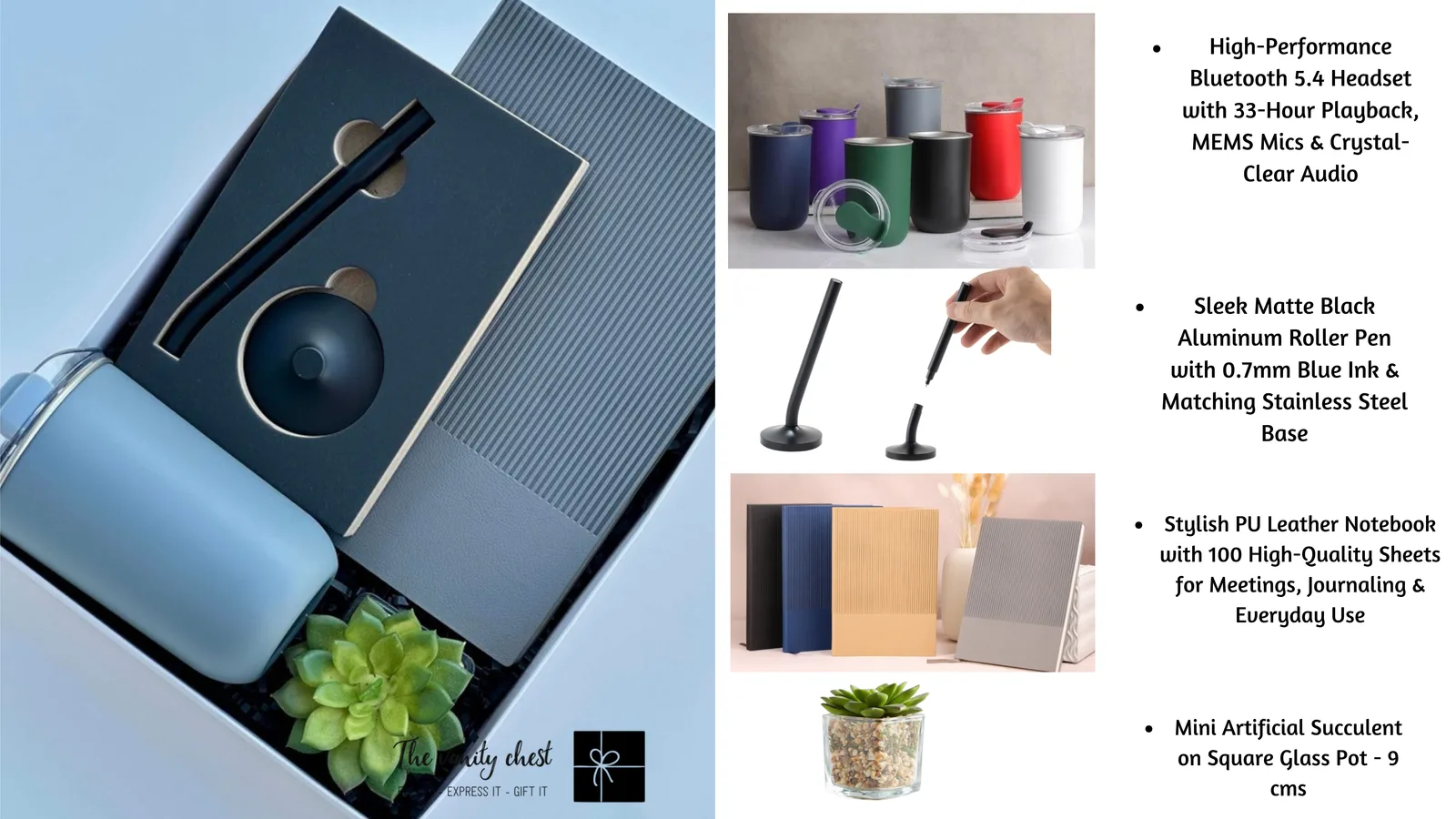 The Executive Audio & Stationery Set